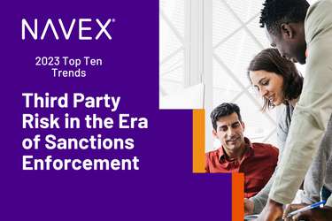 Third Party Risk in the Era of Sanctions Enforcement