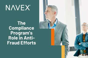 The Compliance Program’s Role in Anti-Fraud Efforts