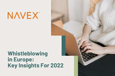 Whistleblowing in Europe Key Insights for 2022 Webinar